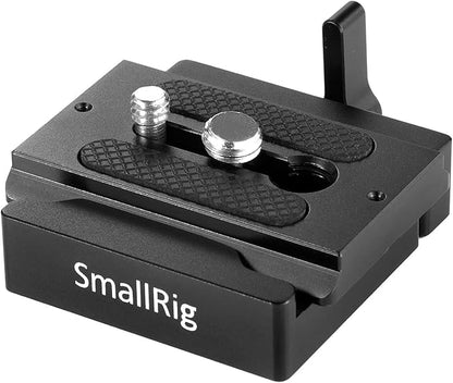 SMALLRIG DSLR and Mirrorless Quick Release Clamp and Plate for Arca Standard
