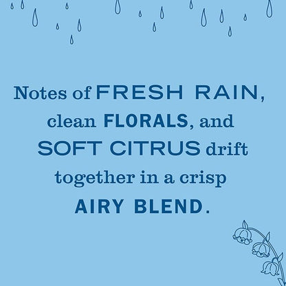 MRS. MEYER'S CLEAN DAY Scented Oil Refills, Rain Water, contains 4 .67 fl oz refills