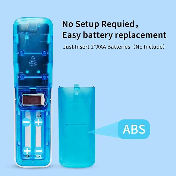 LUNOAOA Upgrade Glowing Remote Control Replacement No Setup for Dyson Fan AM11 TP00 TP01 with Magnetic