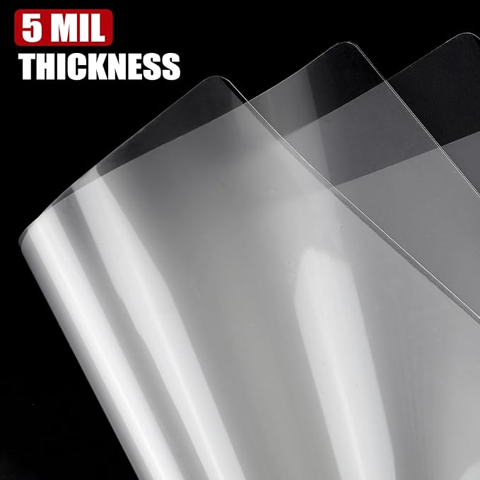 CAREGY 300 Pack Laminating Sheets, Holds 8.5 x 11 Inch Sheets,5 Mil Thermal Laminating Pouches,9 x 11.5 Inches Lamination Sheet Paper for Laminator, Clear, Letter Size, Office and School Supplies