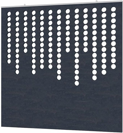 Escape Acoustic Wall Art | Matrix Design | Suspended Sound Proofing Panels | Eco-Friendly Recycled Material | 4X4 | Orange