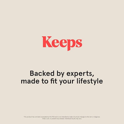 Keeps Matte Thickening Hair Pomade for Men - All-Day Medium Hold Styling Pomade with Natural Ingredients for Visibly Thicker, Fuller Hair - Biotin, Caffeine, Green Tea & Saw Palmetto