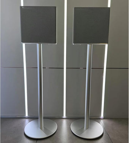 ZGOUO Floor Speaker Stand is Suitable for Sony HT- A9M2 Surround Sound System,The Bracket is Made of Aluminum Alloy Material and can Hide The Power Cord (Custom Pair)