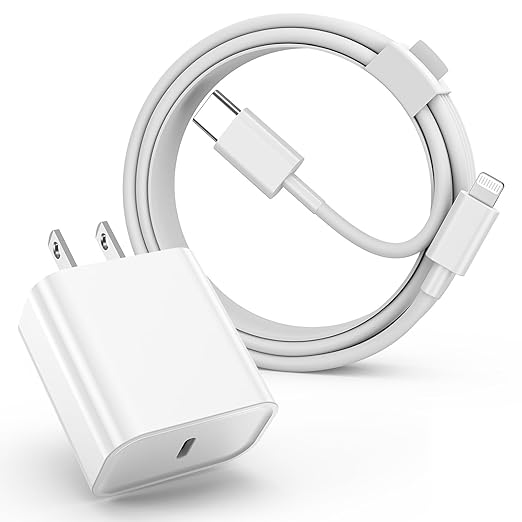 iPhone 14 Charger,Fast Charger iPhone [MFi Certified]Type C Charger USB C to Lightning Cable 20W Fast Charging Adapter Block for iPhone 14/14 Pro/13Pro Max/iPhone 12 Mini/12 Pro Max/11/XS/XR/X/SE/iPad