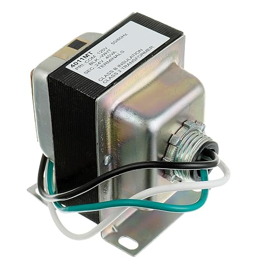 BOJACK 24V 40VA Thermostat and Doorbell Transformer, Power Supply Compatible with Nest, Ecobee, Sensi and Honeywell Thermostat, Nest Hello Doorbell and All Versions of Ring Doorbell