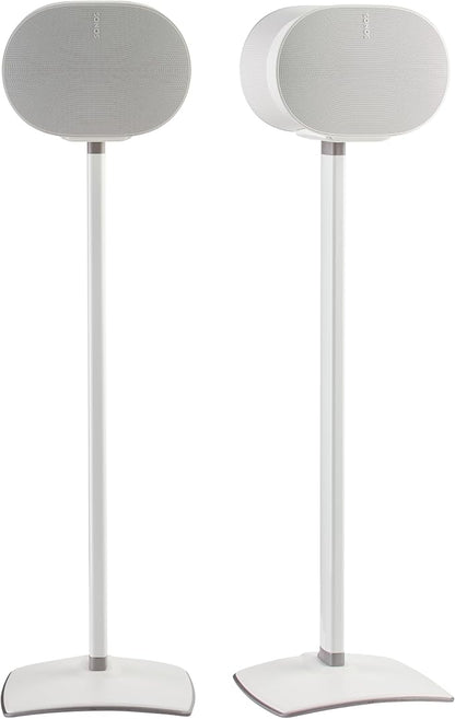 Sanus Wireless Speaker Stands for Sonos ERA 300™ (White) - Pair, Perfect Stand Setup for Easy and Secure Mounting of New Sonos Era 300™ Speakers - OSSE32-W2