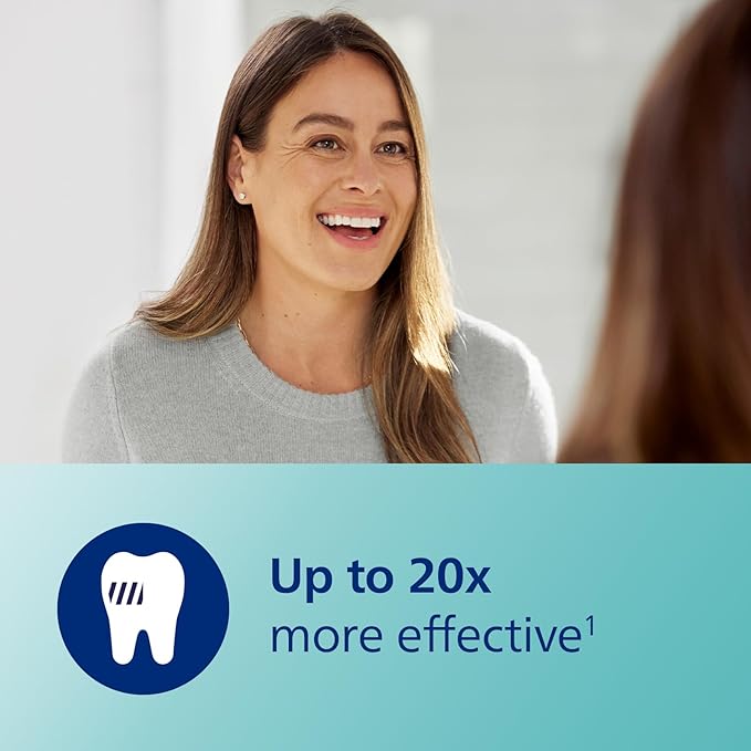 Philips Sonicare DiamondClean Smart 9500 Electric Toothbrush, Sonic Toothbrush with App, Pressure Sensor, Brush Head Detection, 5 Brushing Modes and 3 Intensity Levels, Rosegold, Model HX9923/61