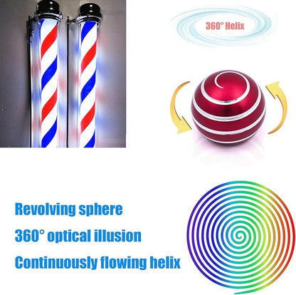 Desk-Fidget-Toys for Kinetic-Toy: Cool-Gadgets Cool-Stuff for Adults Kids Teens, Spinning Up to 180 Seconds, Stress Relief Toy for Christmas Optical-Illusion Gift for Office School Home Women Men