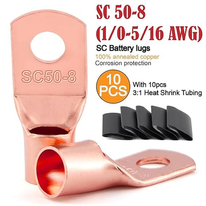 1/0 Gauge Wire Copper Clad Aluminum CCA (20Ft Each Black/Red) Primary Automotive Wire,1Pcs 250A ANL Fuse Holder,Battery Cable for Car Audio Speaker,Solar,RV Trailer Amp Wiring
