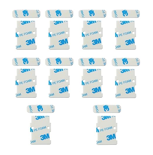 Replacement Adhesive for SimpliSafe Entry Sensors, Pre-Cut, Easy to Install, No Cutting Needed, Pack of 10 Sensor Pads & 10 Magnet Pads