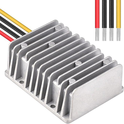 Cllena DC-DC 24v to 12v Converter 30A 360W Regulator Voltage Reducer Power Supply Buck Converter Transformer for Golf Cart Auto Car Truck Vehicle Boat