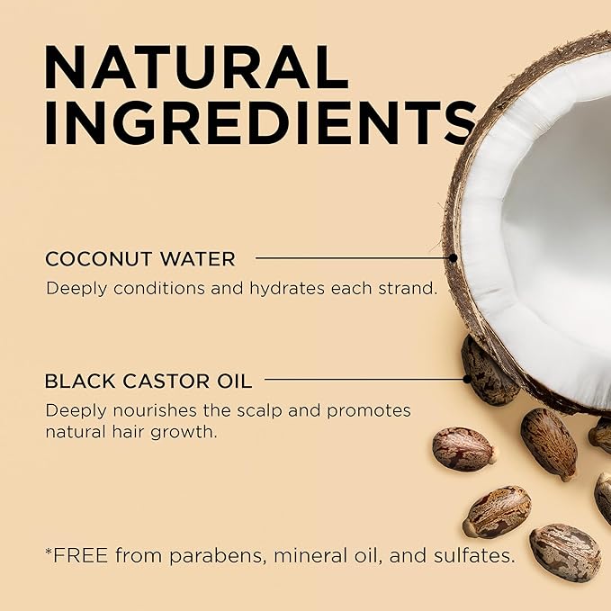 African Pride Black Castor Miracle Hold & Cover Edges Hair Gel with Black Castor Oil & Coconut Water Edge Control for Braids, Locs, Slick Styles & Strong Hold 2.25oz