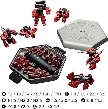 JAKEMY Precision Screwdriver Set: DIY Screwdriver Repair Kit for Men, Magnetic Torx Screwdriver for Laptop, Computer, Macbook, iPhone, Watch, Eyeglasses