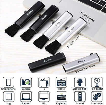 6 Pieces Portable Laptop Cleaning Brush Electronic Cleaning Brush Swipe Computer Brush for Laptops Keyboard Mobile Phones Cameras Digital Products Car Interior Detailing Home and Office Items