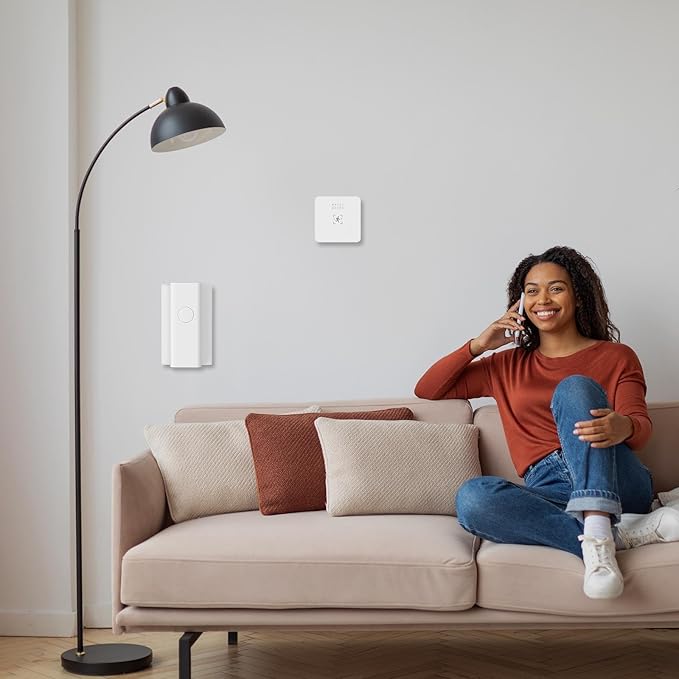 THIRDREALITY Zigbee Motion Sensor R1,Adjustable Sensitivity,Real-time Alerts,Zigbee Hub Required,Support Home Assistant,SmartThings, Homey, Hubitat or Echo Devices with Built-in Zigbee hub