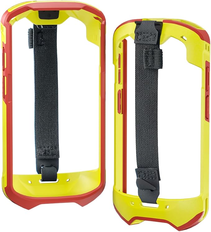 TC51 TC52 TC56 TC57 TC510K Case with Hand Strap - Protective & Ergonomic for Zebra Handheld Barcode Scanners SG-TC5X-EXO1-01 SG-TC5X-EXONHS-01 (Red-Yellow Blend)