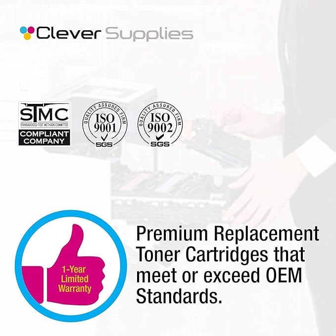 CS Replacement Compatible with HP 414X Toner Cartridge W2020X to use with Color Pro M479fdw M479fdn M479 MFP M454dw Color Enterprise M455dn MFP M480f (Black, 1-Pack)