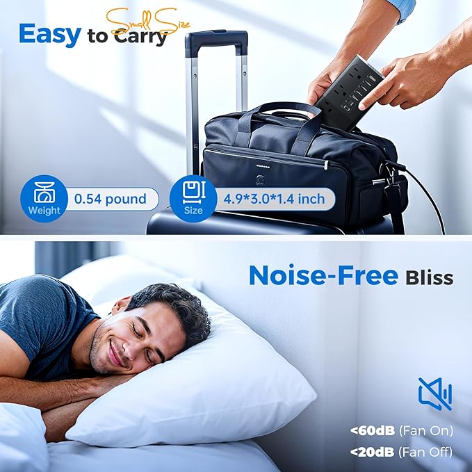Upgraded 220V to 110V Converter for European Travel- 350W Voltage Converter US to Europe for Using Most U.S. Travel Devices Abroad- Hair Straightener Curler Shaver Toothbrush Laptop Camera Phone