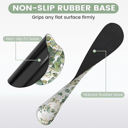 iLeadon Ergonomic Mouse Pad Set with Wrist Support, Easy Typing & Pain Relief, Non-Slip Base for Computer Home, Eucalyptus