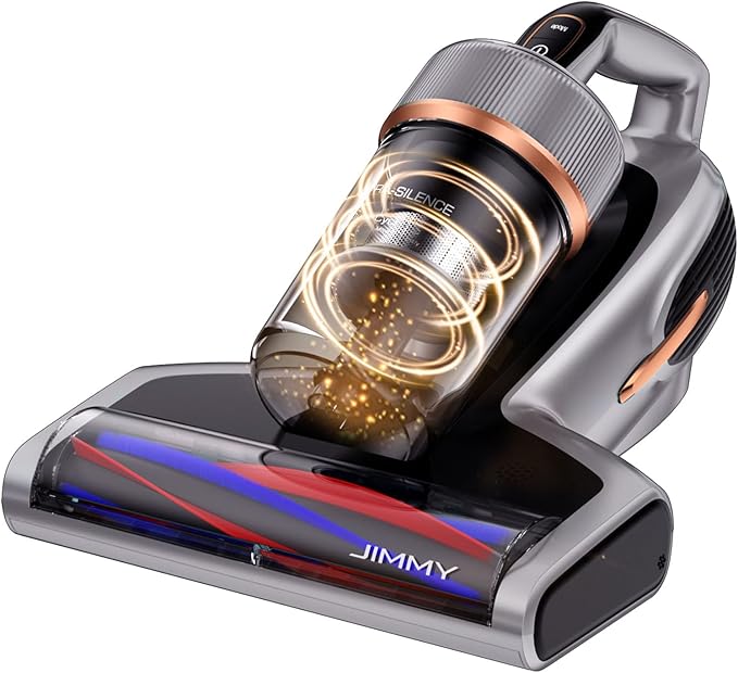Jimmy BX7 Pro Max Graphene Mattress Vacuum Cleaner with Dust Sensor, Bed Vacuum with UV Light, 550W Powerful 16Kpa Suction Handheld Vacuums Couch Cleaner (Corded)