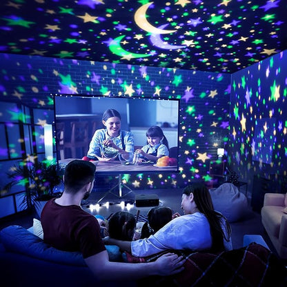 Star Projector for Kids Room, 15 Colors+Bluetooth Music Star Night Light Projector for Bedroom,360°Rotating+AUTO Timer Kids Night Light, Remote Star Projector Lights for Bedroom,Boy Girls Baby Gifts