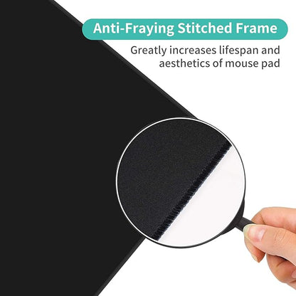 Dynippy Thin Extended Gaming Mouse Pad （31.5 * 11.8 * 0.08 inch） with Stitched Edges Large Mousepad Long XXL Keyboard and Mouse pad Desk Mat for Gaming Office & Home - Galaxy Nebula Space