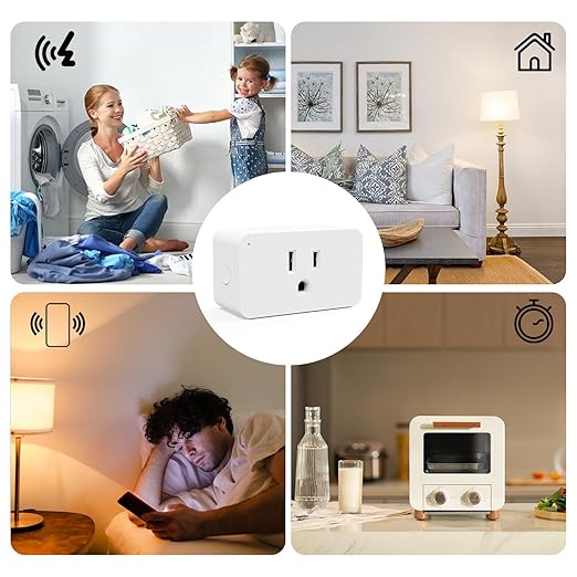 Minoston 800 Zwave Plug Smart Outlet Switch LR, Z-Wave hub Required, Bult in Zwave Repeater, Compatible with SmartThings, Hubitat, Wink, Compatible with Alexa Google Assistant, White, 2 Pack (MP31Z)