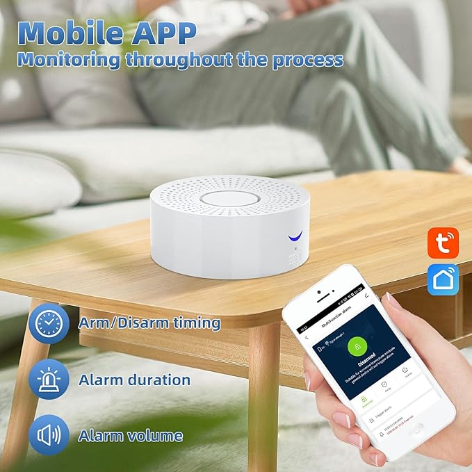 WiFi Caregiver Pager Call Button Wireless Nurse Alert Call Bell Emergency Alert Pager at Home for Elderly Patients