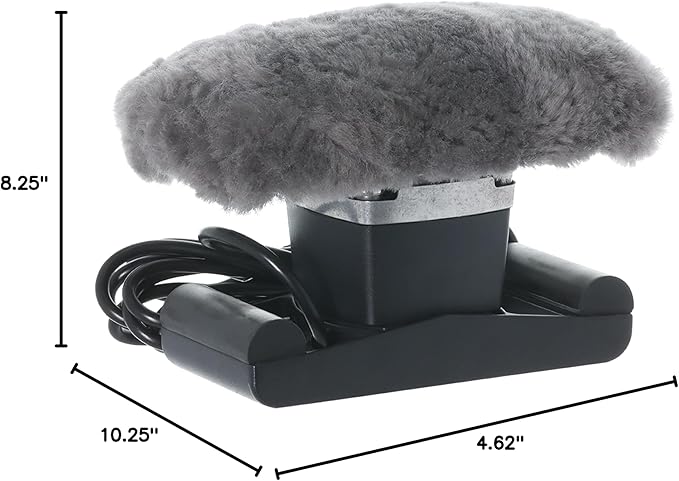 Core Products Jeanie Rub Variable Speed Massager - Sheepskin Cover Combo
