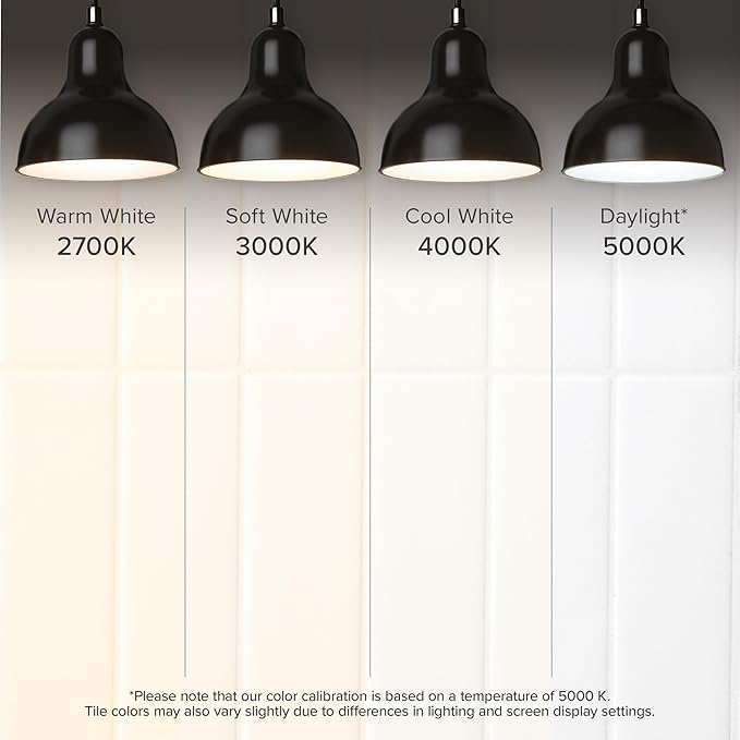 SMART TILES Peel and Stick Backsplash - 5 Sheets of 11.43" x 9" - 3D Adhesive Peel and Stick Tile Backsplash for Kitchen, Bathroom, Wall Tile