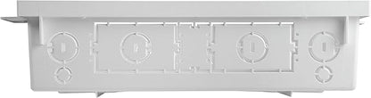 Legrand - On-Q 30 Inch Media Enclosure, WiFi Electrical Box, Cable Management Box for Distribution of Networking Service, Recessed Media Box Lets Signal Through, White, ENP3050NA