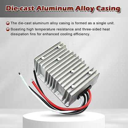 DC Voltage Converter - Regulator Reducer DC 12V Step Up to 24V 40A 960W for Golf Cart Club Car LED Light Waterproof Power Supply Transformer Volt Module