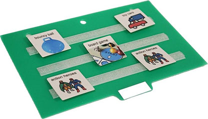 Smile4autism Small 5x8” Tools Perfect to Keep Your Loose Visual Picture Cards Organized. Autism, ABA, ADHD, Language & Apraxia Aspergers