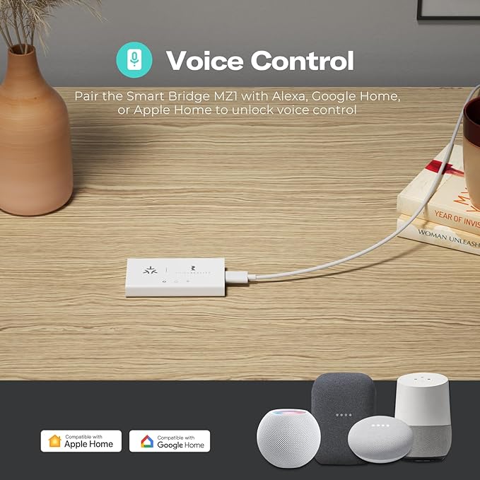 THIRDREALITY Smart Bridge MZ1 -Zigbee to Matter Connectivity, Compatible with Google Home, Apple Home, SmartThings, Home Assistant etc.