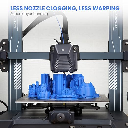 ELEGOO PLA Filament 1.75mm Black 2KG, 3D Printer Filament Dimensional Accuracy +/- 0.02mm, 2 Pack 1kg Cardboard Spool(2.2lbs) 3D Printing Filament Fits for Most FDM 3D Printers