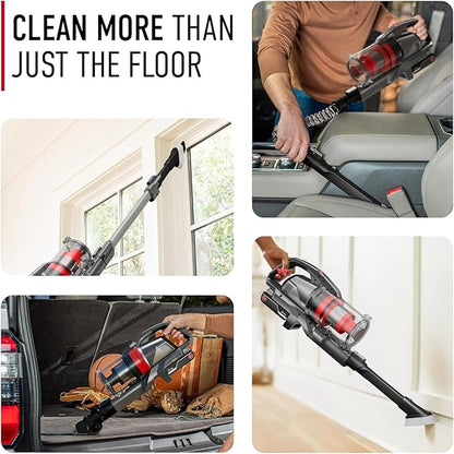 Hoover ONEPWR WindTunnel Emerge Pet Cordless Stick Vacuum Cleaner, Lightweight Stick Vac, Powerful and Quiet Cleaning, Self Standing, No Wall Mount Required, Cordless Vacuum Cleaners for Home Use