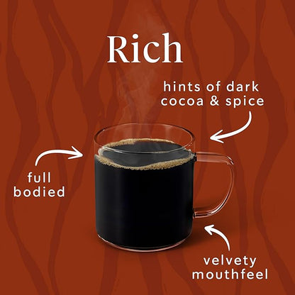 Starbucks Ground Coffee, Dark Roast Hot or Iced Coffee, Caffè Verona, 18 oz