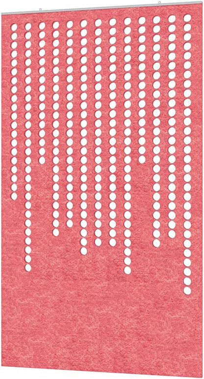 Escape Acoustic Wall Art | Matrix Design | Suspended Sound Proofing Panels | Eco-Friendly Recycled Material | 4X7 | Green