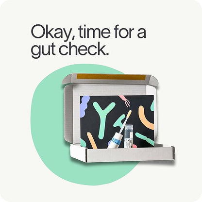 Tiny Health Gut Health Test Kit for Adults, Fast & Mess-Free, Easy Ship-in Kit, 3-4 Weeks Results, Understand Biomarkers with Expert Insights