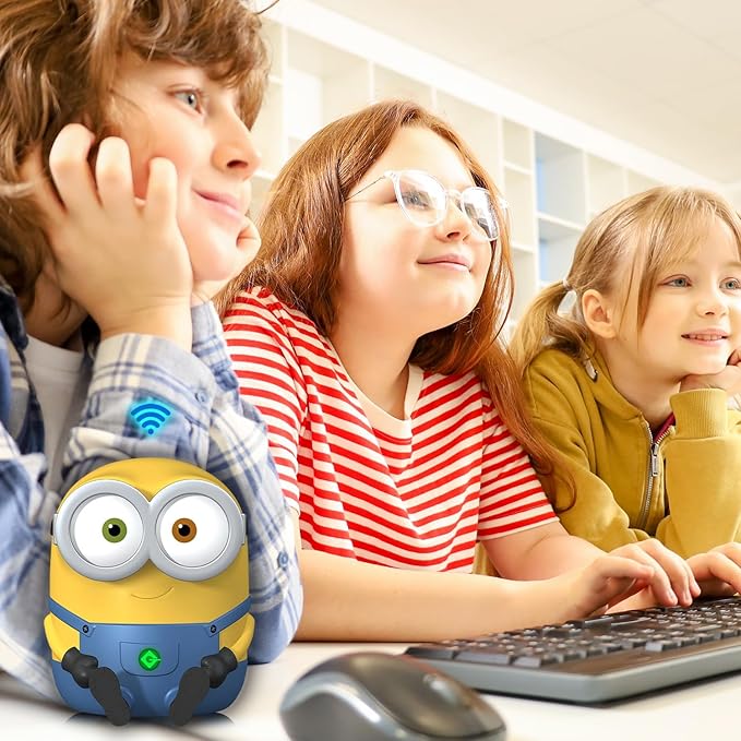 Davolink Minions Series WiFi 6 / 6E Gaming Router WiFi Extender Dual & Tri-Band Gigabit Wireless Internet Mesh System Fast 8K Streaming Low Latency WPA3 Secure Home Wi-Fi (Bob)