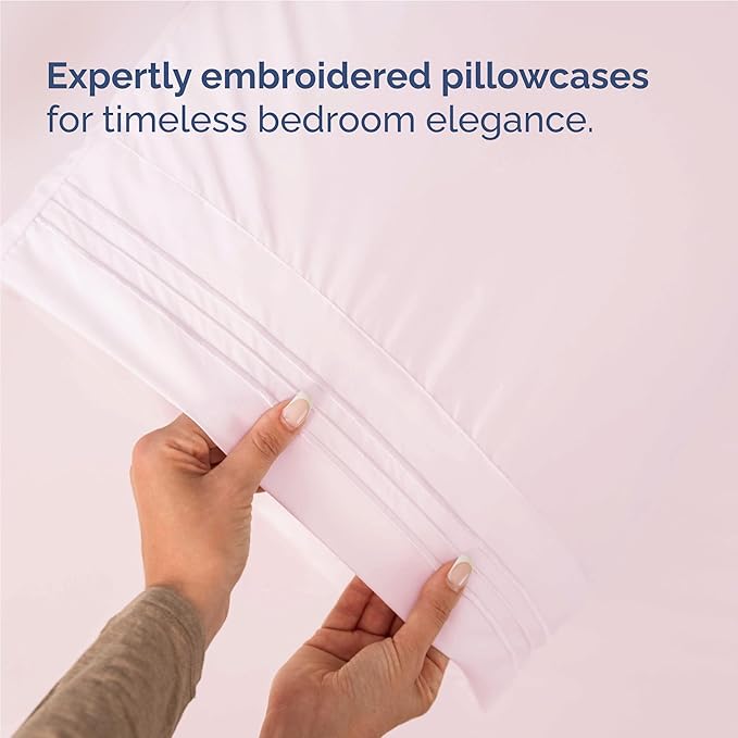 Full Size 4 Piece Sheet Set - Comfy Breathable & Cooling Bed Sheets Set - Hotel Luxury Bedding for Women, Men, Kids, Teens, Boys & Girls - Deep Pockets, Soft, Wrinkle Free - Oeko-Tex - Lavender Pink