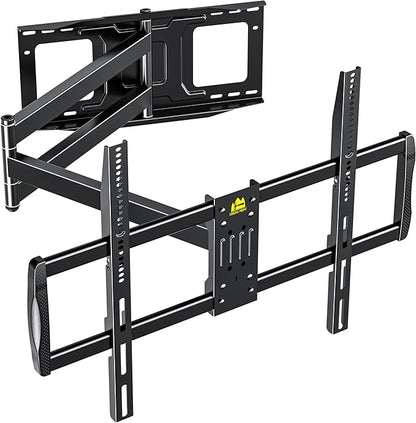 FORGING MOUNT 43–110 inch Long Arm Full Motion TV Wall Mount Holds 176 lbs, VESA 900x600mm, 42.8″ Long Extension for Screen Centered on Living Room,Heavy Duty TV Mount, Tilt, Fits 12″/16″/24″ Studs,
