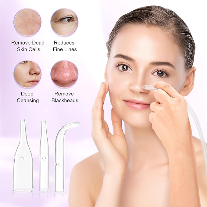 Diamond Microdermabrasion Machine Professional for Facial UNOISETION 3 in 1 Home Microdermabrasion Machine for Skin Exfoliating, Blackhead Removal, Spray Facial Moisturizing