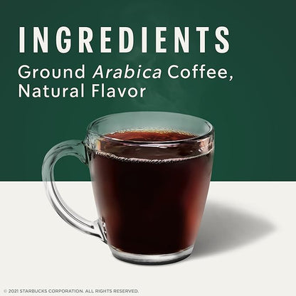 Starbucks K-Cup Coffee Pods, Flavored Hot or Iced Coffee, Crème Brûlée, 60 Keurig Pods