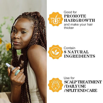Goiple Edge Control Wax for Women - Strong Hold, Non-Greasy Smoother, Styling Wax for Black Hair - No Flaking, Rosemary Oil for Growth, Braiding Gel, Braid Mousse, Shine