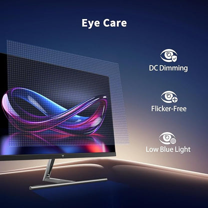 KTC 5K Monitor 27 Inch: Dual Mode 5K (5120x2880) @60Hz / 2K@160Hz Computer Monitor, 99% DCI-P3, 100% sRGB, ΔE＜2, Type-C 65W, HDMI & DP, HDR400, Compatible with Mac mini, H27P3
