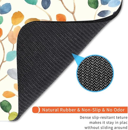 Armanza Square Mouse Pad Colorful Forest,Personalized Premium-Textured Custom Mouse Mat Design,Washable Mousepad Cloth,Non-Slip Rubber Base Computer Mouse Pads for Wireless Mouse