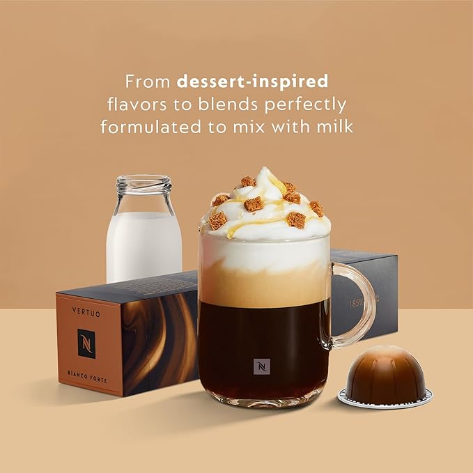 Nespresso Limited-Edition Vertuo Pop+ Coffee and Espresso Maker by De'Longhi, Pastel Yellow