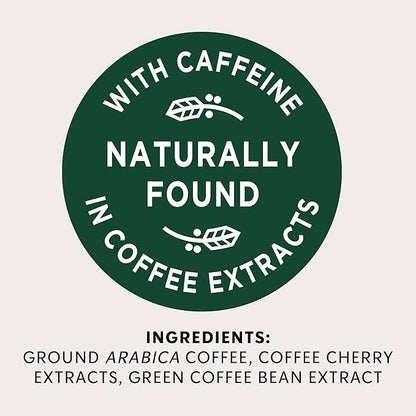 Starbucks K-Cup Coffee Pods, Medium Roast Coffee With 2X Caffeine House Blend For Keurig Coffee Makers, 100% Arabica, 6 Boxes (60 Pods Total)