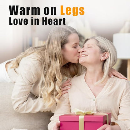 Leg Massager with Heat and Compression, Foot and Calf Massager for Circulation and Pain Relief, Compression Boots with Handheld Controller, 6 Modes 3 Intensities, Gift for Mom Dad